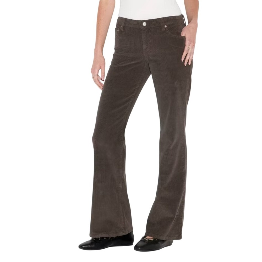 Wild Fable Women's Brown Corduroy Slim Bootcut Pants Size Large